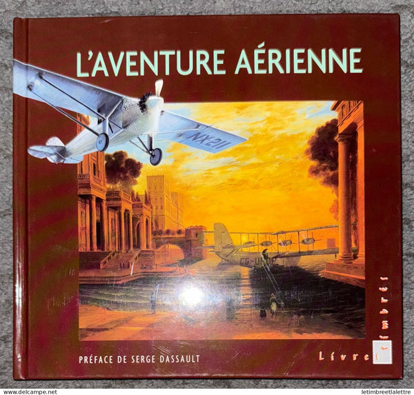 France - Illustrated book with stamp ** - Stamped books - Aerial adventure - 2000