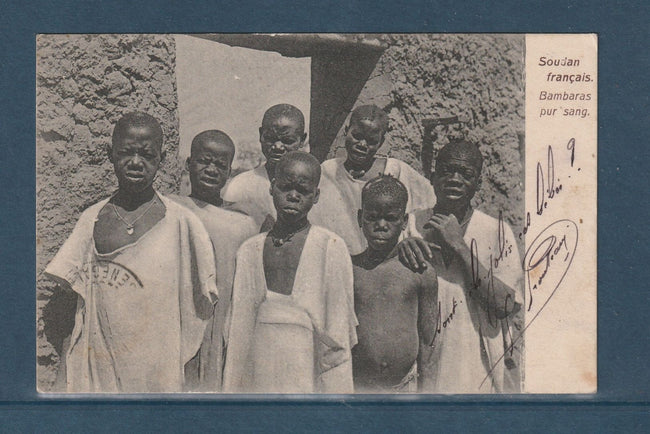 Soudan - Carte postale - CPA - Bambaras pur sang - 1908