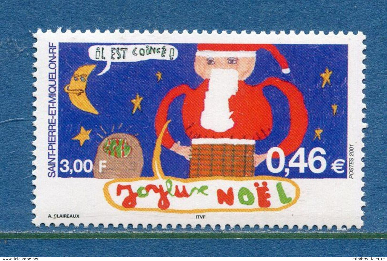 Saint Pierre et Miquelon - YT n° 757 ** - Neuf sans charnière - 2001