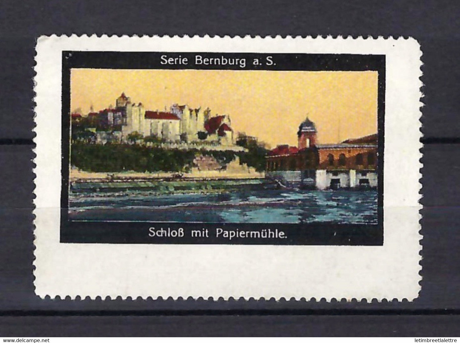 ⭐ Allemagne - Erinnophilie - Vignette - neuf avec charnière * - Série Bernburg ⭐