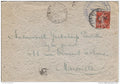 lettre en franchise militaire d'Oran 1926