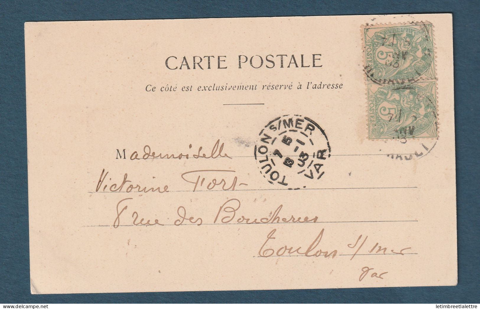 France - Carte postale - Chambéry - Petits Ramoneurs - 1903