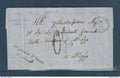 France - Lettre Maritime de Nice avec Taxe tampon 0,5 de Maria en Février 1860