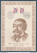 ⭐ France - Document Philatélique - Premier Jour - FDC soie - Aristide Briand - Europa - 1980 ⭐