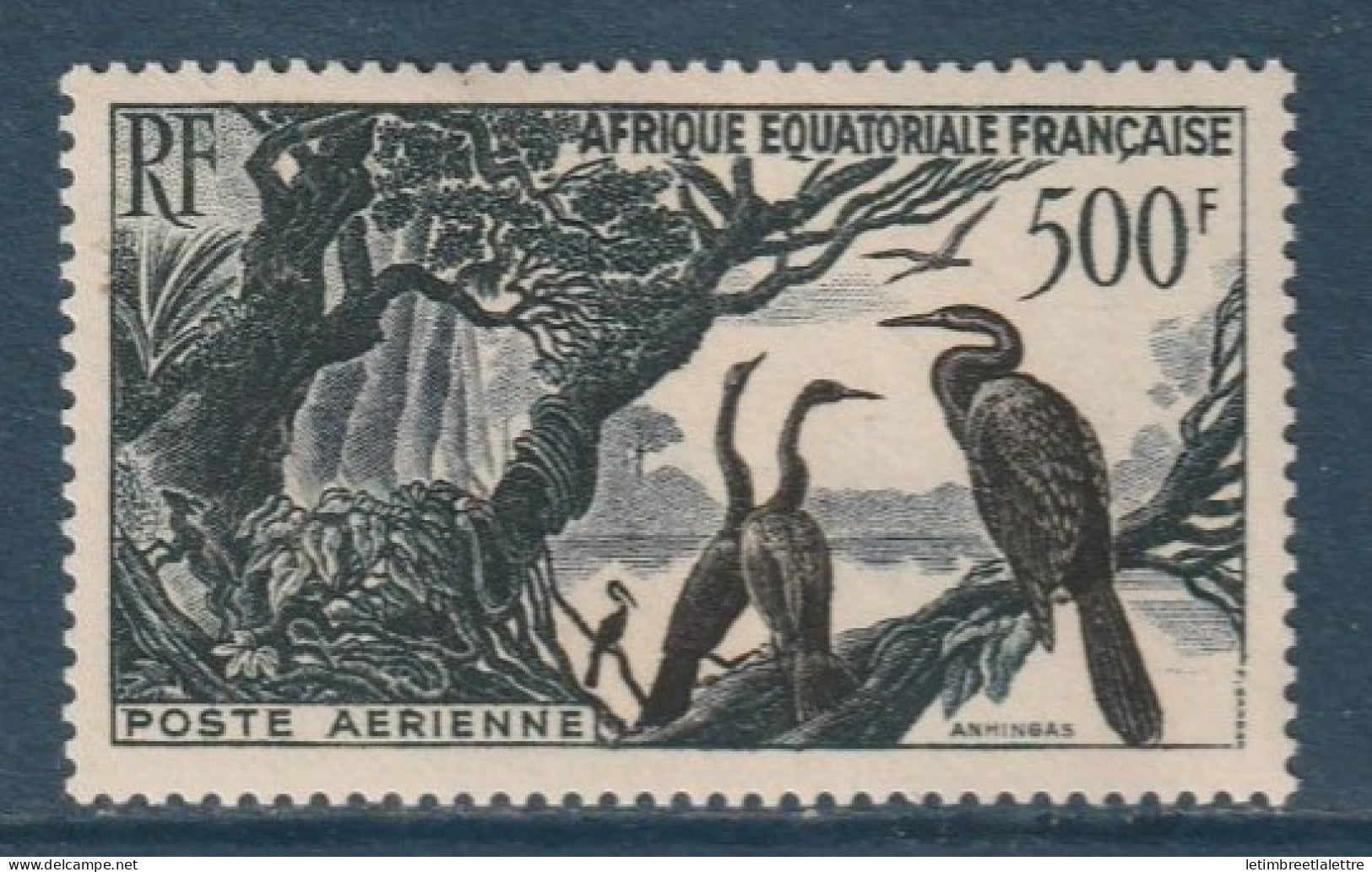 AEF - Poste aérienne - YT n° 53 ** - Neuf sans charnière - Anhingas - 1947-1952