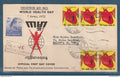 Myanmar - Birmanie -  Burma - YT n° 144 A - FDC premier jour World Health Day - par avion pour l'Inde - 1972