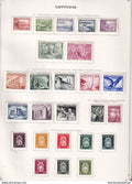 Lettonie - collection à la Page - * Neuf avec charnière - 1938 1940