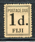 Fidji - Taxe - N° 2 * - Neuf avec charnière - Signé - RARE