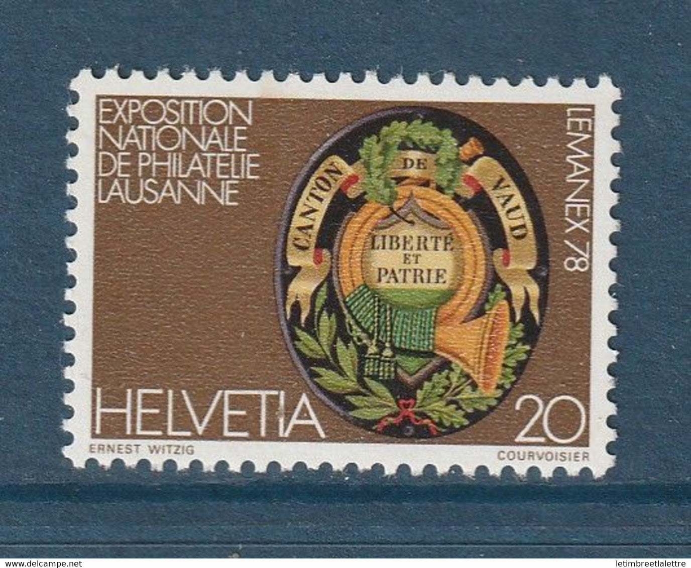 Suisse - YT n° 1046 ** - Neuf sans charnière - 1978