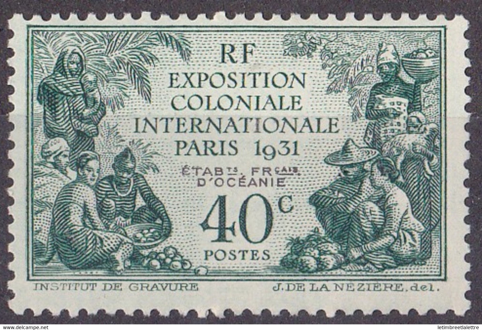 ⭐ Océanie - YT n° 80 ** - Neuf sans charnière - 1931 ⭐