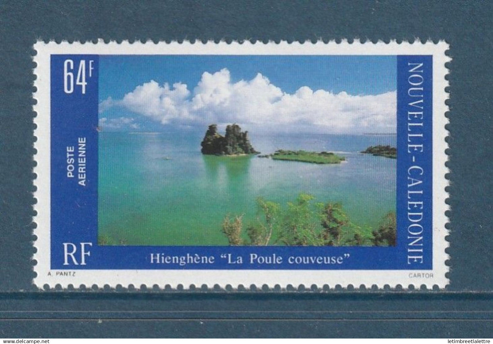 Nouvelle Calédonie - YT PA n° 263 ** - Neuf sans charnière - Poste Aérienne - 1989