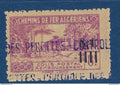 Algérie - Colis Postaux - YT n° 138 b * - Neuf avec charnière - double surcharge - 1941 1942
