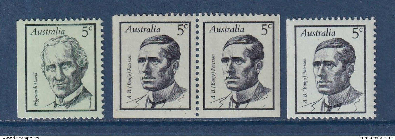 Australie - YT n° 381 et 383 ** - Neuf sans charnière - 1968