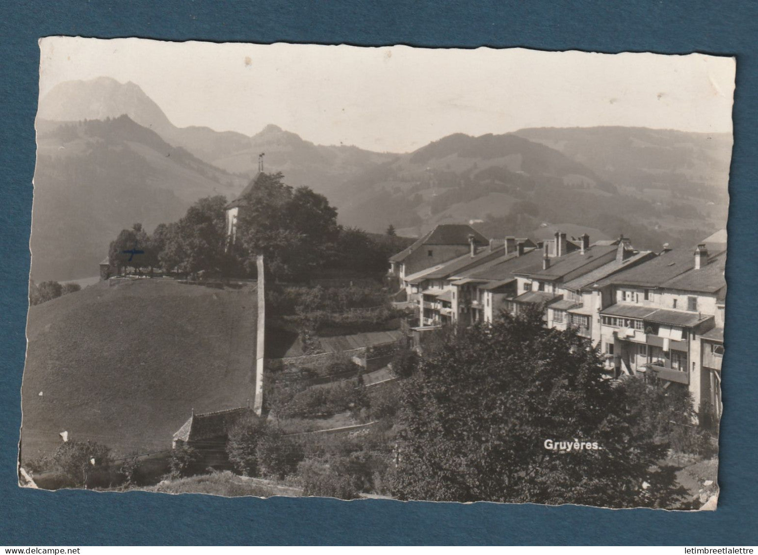 Suisse - Carte photo - Gruyères