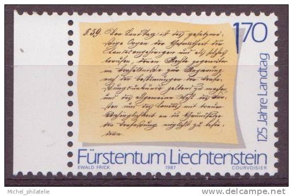 ⭐ Liechtenstein - YT n° 870 ** - Neuf sans charnière - 1987 ⭐