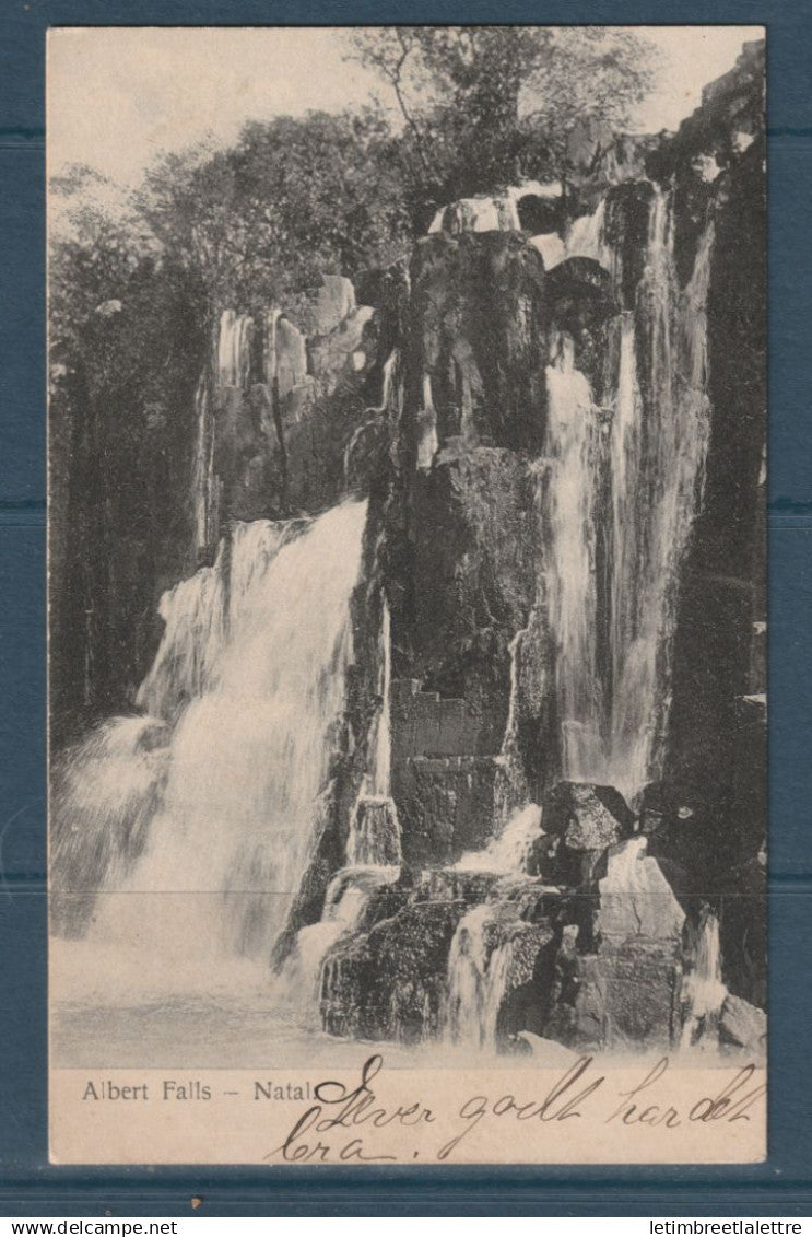 Afrique du Sud - Natal - Carte postale - CPA - Albert Falls - ayant circulée - cascade