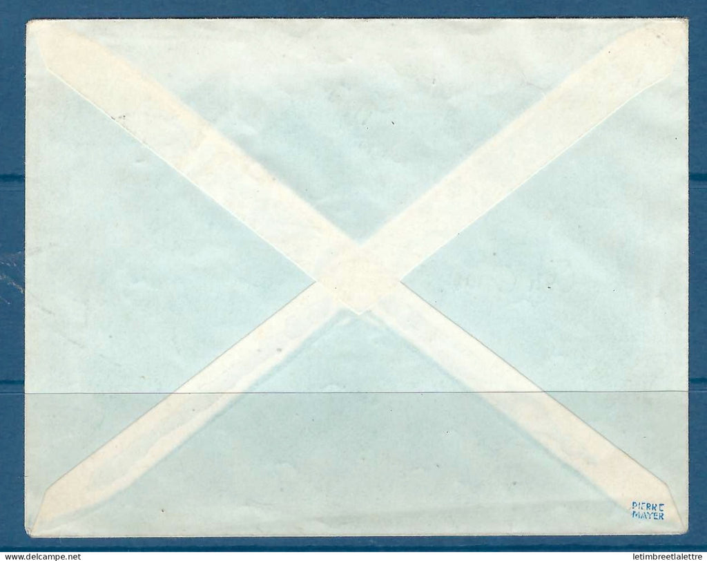 France - Libération - Poitiers - Mayer n° 40 et 41 sur lettre - oblitéré - 1944