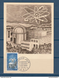 France - carte maximum - premier jour - 20 -ème anniversaire du commissariat à l'énergie atomique - 1965