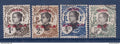 Canton - YT n° 50 à 53 - Oblitéré - 1908