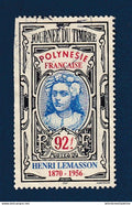 Polynésie - YT n° 518 oblitéré - Journée du timbre - Henri Lemasson