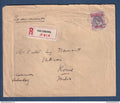 Pays Bas - YT n° 94 sur recommandé de Culenborg pour l'Italie - 1920