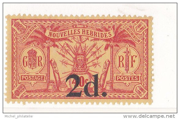 Nouvelles Hébrides - YT n° 68 ** - neuf sans charnière