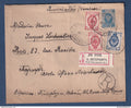 Russie - Entier postal en recommandé - Saint Pétersbourg pour Paris en 1907