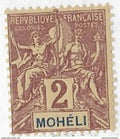 Mohéli - YT n° 2 ** - Neuf sans charnière - 1906 / 1907