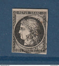 France - YT n° 3 - Oblitéré  Crocq ( Creuse ) - 1849