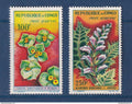 Congo - Poste aérienne - YT n° 8 et 9 * - neuf avec charnière - flores - 1963