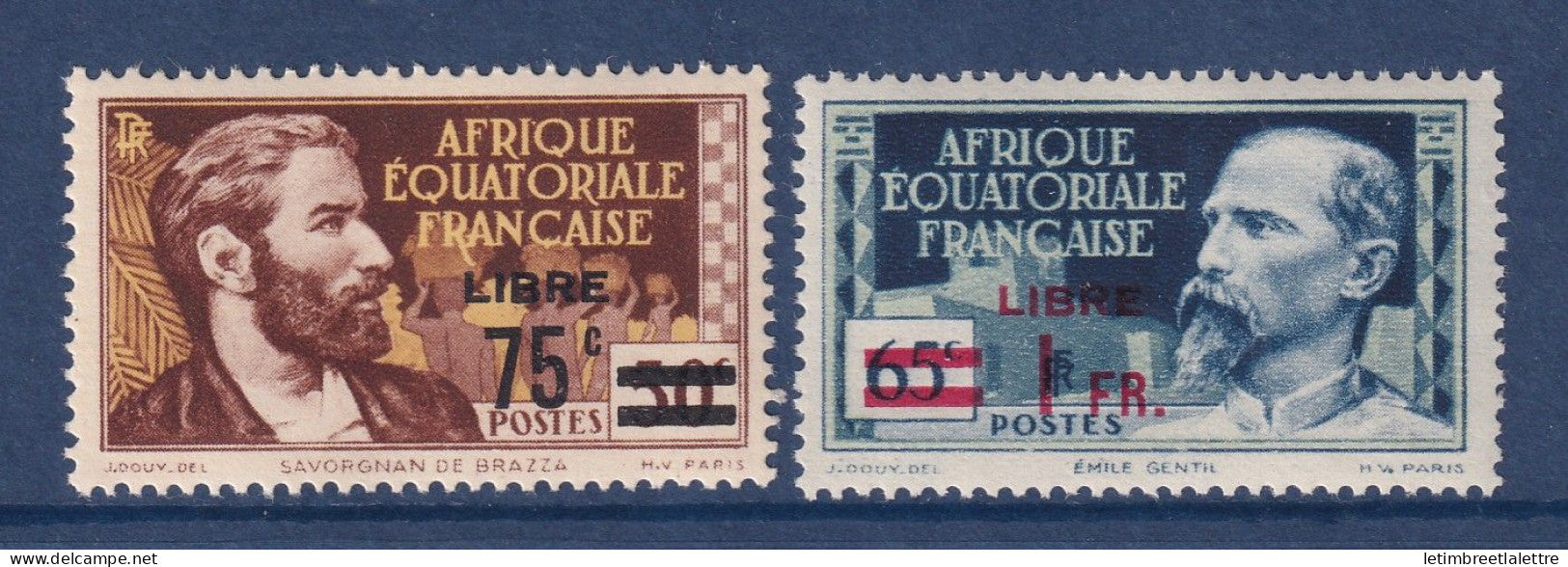 AEF - YT n° 139 et 140 ** - Neuf sans charnière - 1940
