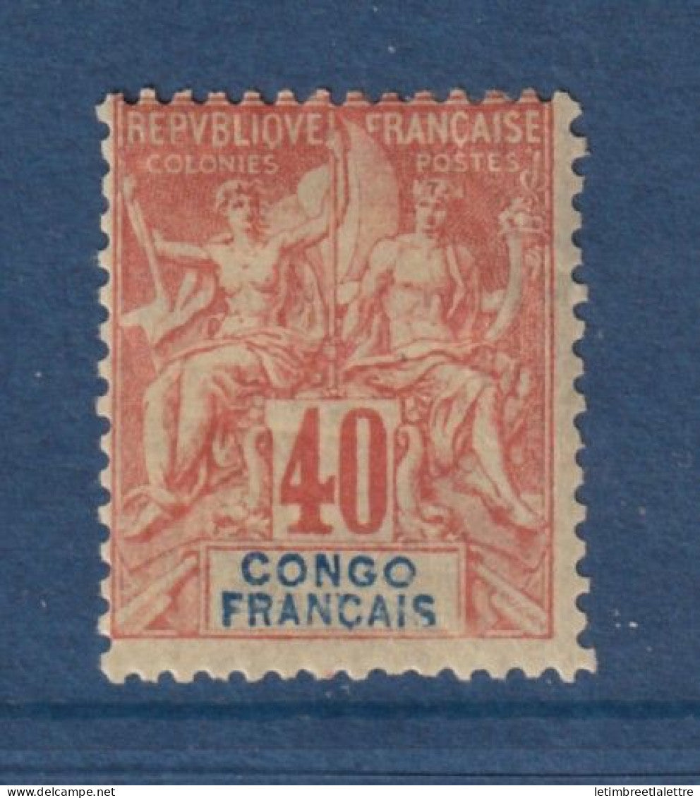 Congo - YT n° 21 * - Neuf avec charnière - 1892