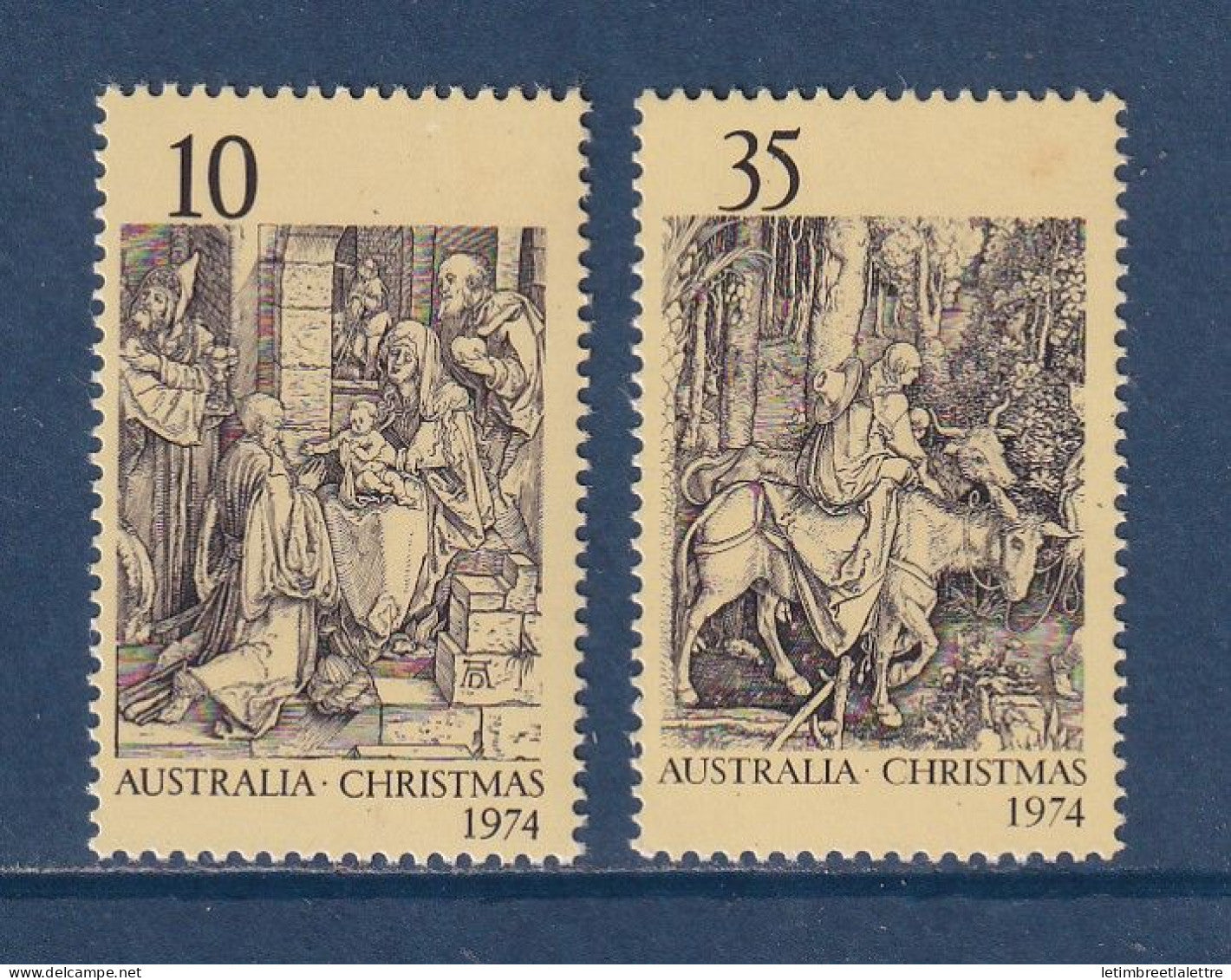 Australie - YT n° 547 et 548 ** - Neuf sans charnière - 1974