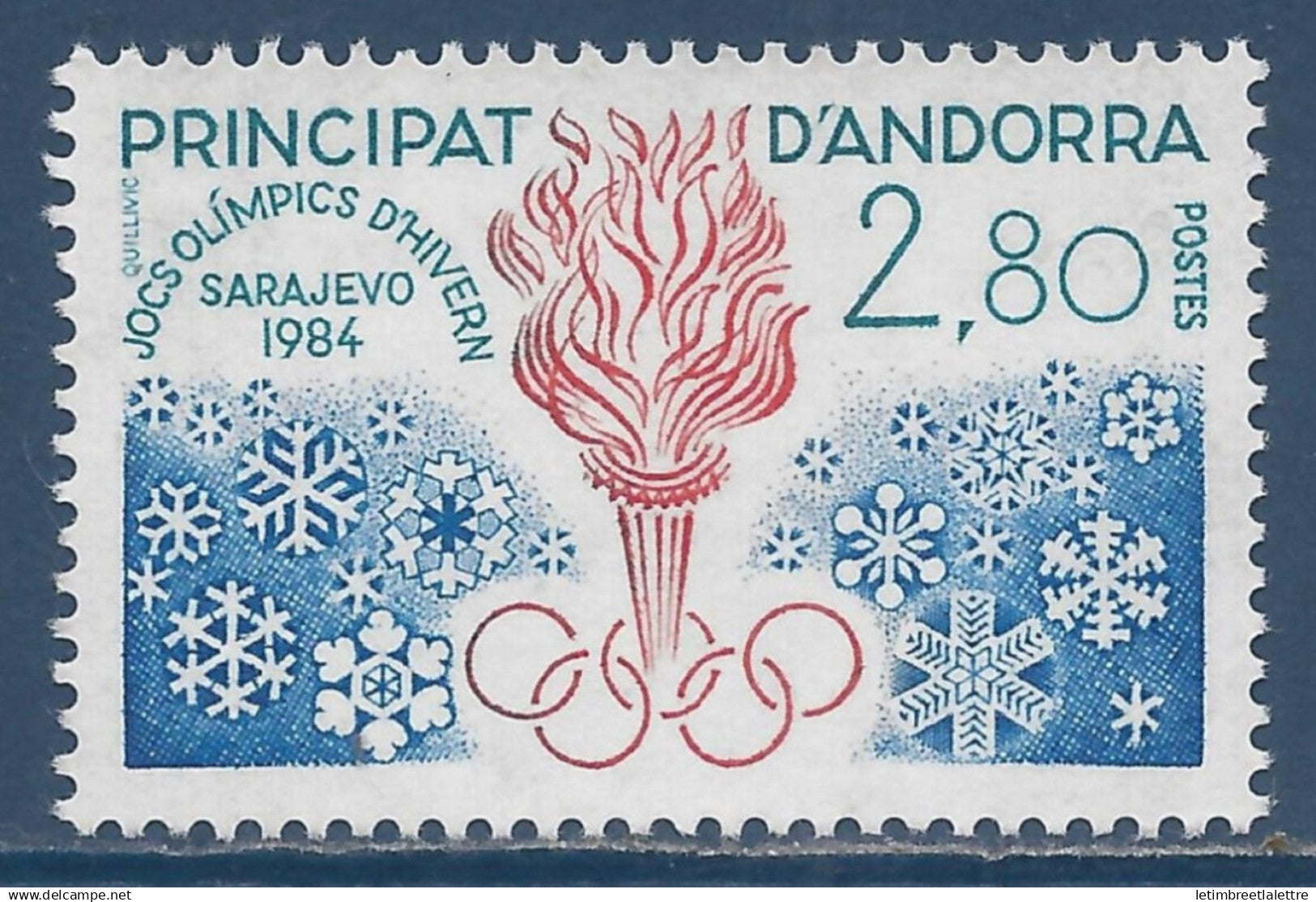 Andorre - YT n° 327 ** - Neuf sans charnière - 1984