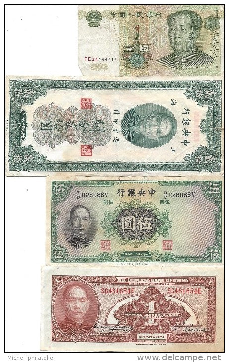 Lot de Billet Chinois