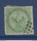 Colonies Générales - YT n° 2 c - Oblitéré - " 5 " sans parenthèses - léger clair - 1859 1865