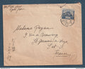 ⭐ Japon - Lettre de Kyoto pour la France - griffe au verso - 1926 ⭐
