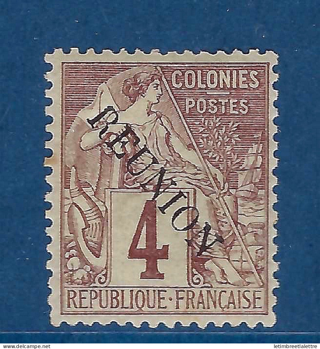 Réunion - YT n° 19 * - neuf avec charnière - 1891