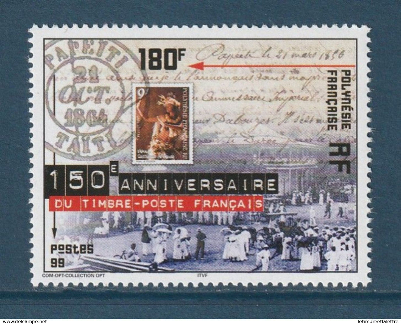 Polynésie Française - YT n° 602 ** - Neuf sans charnière - 1999