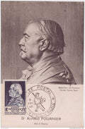 CARTE MAXIMUM  Alfred Fournier en 1948
