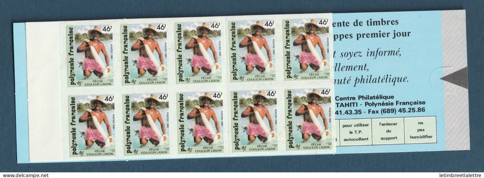 Polynésie Française - YT Carnet n° C 427 ** - Neuf sans charnière - 1993