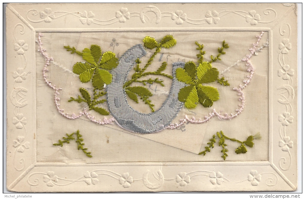 ⭐ Carte postale - CPA - Décorée - Dentèle - Très jolie et très bien conservé ⭐