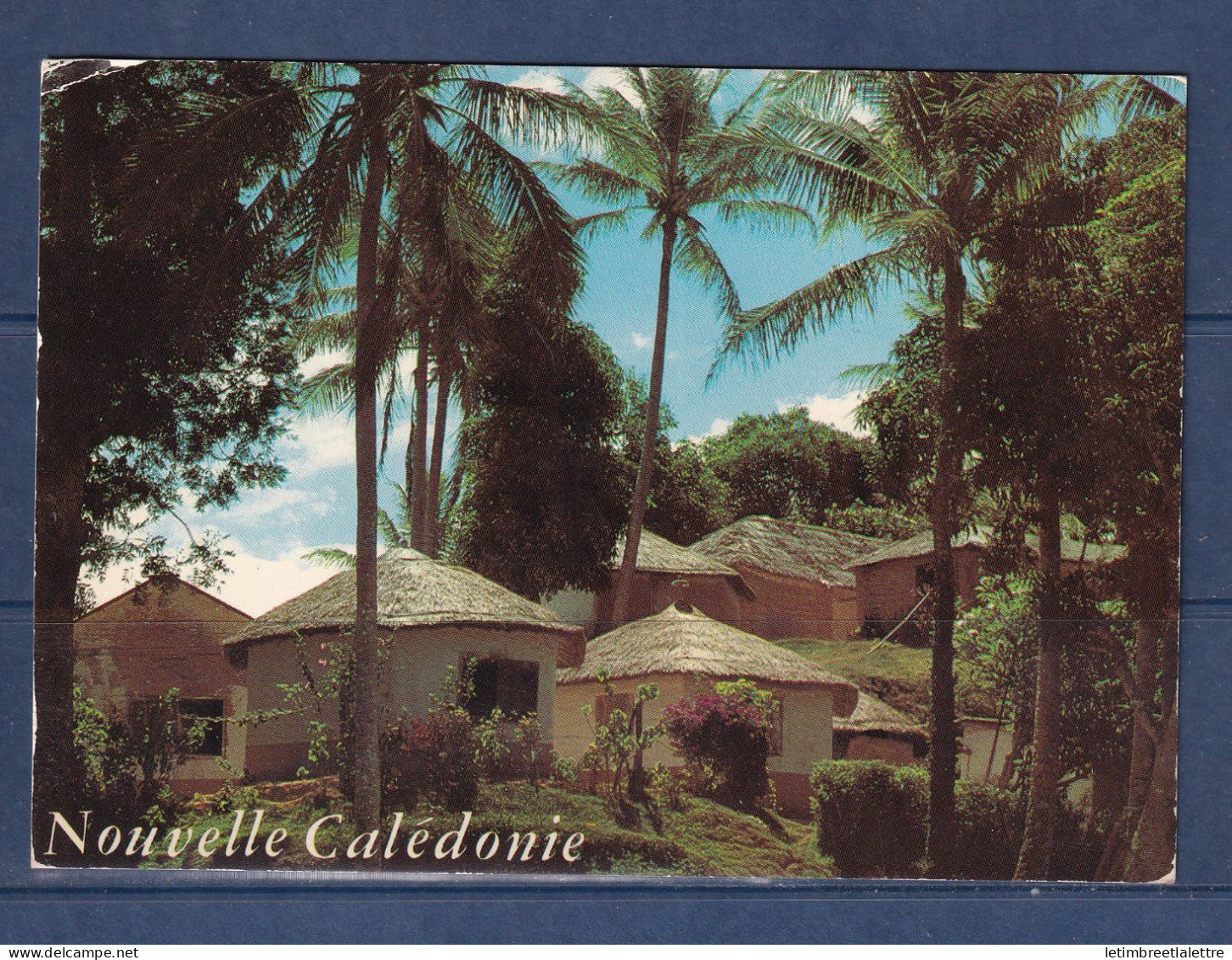 Nouvelle Calédonie - YT n° 453 et 466 Oblitéré Annexe mobile Kone sur carte postale pour Nouméa - 1983