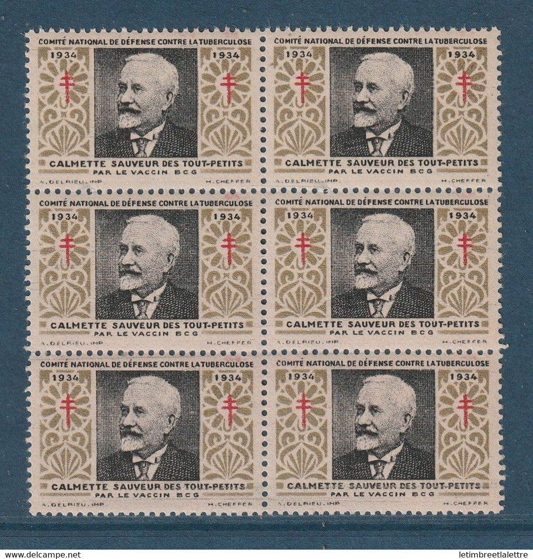 France - vignette - Neuf sans charnière ** - antituberculeux - 1934