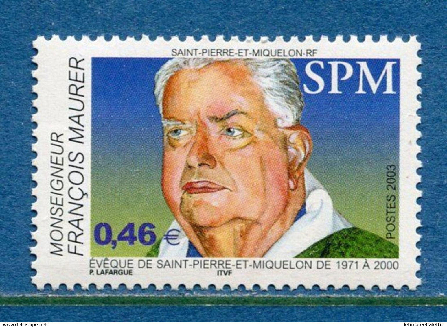 Saint Pierre et Miquelon - YT n° 788 ** - Neuf sans charnière - 2003