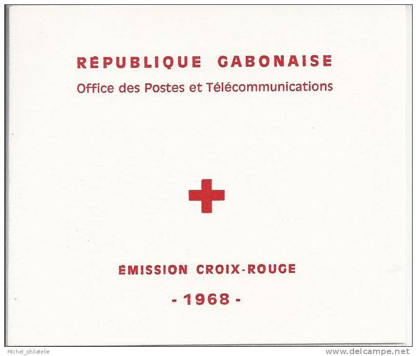 Gabon - Carnet croix rouge Gabonaise ** neuf sans charnière - 1968