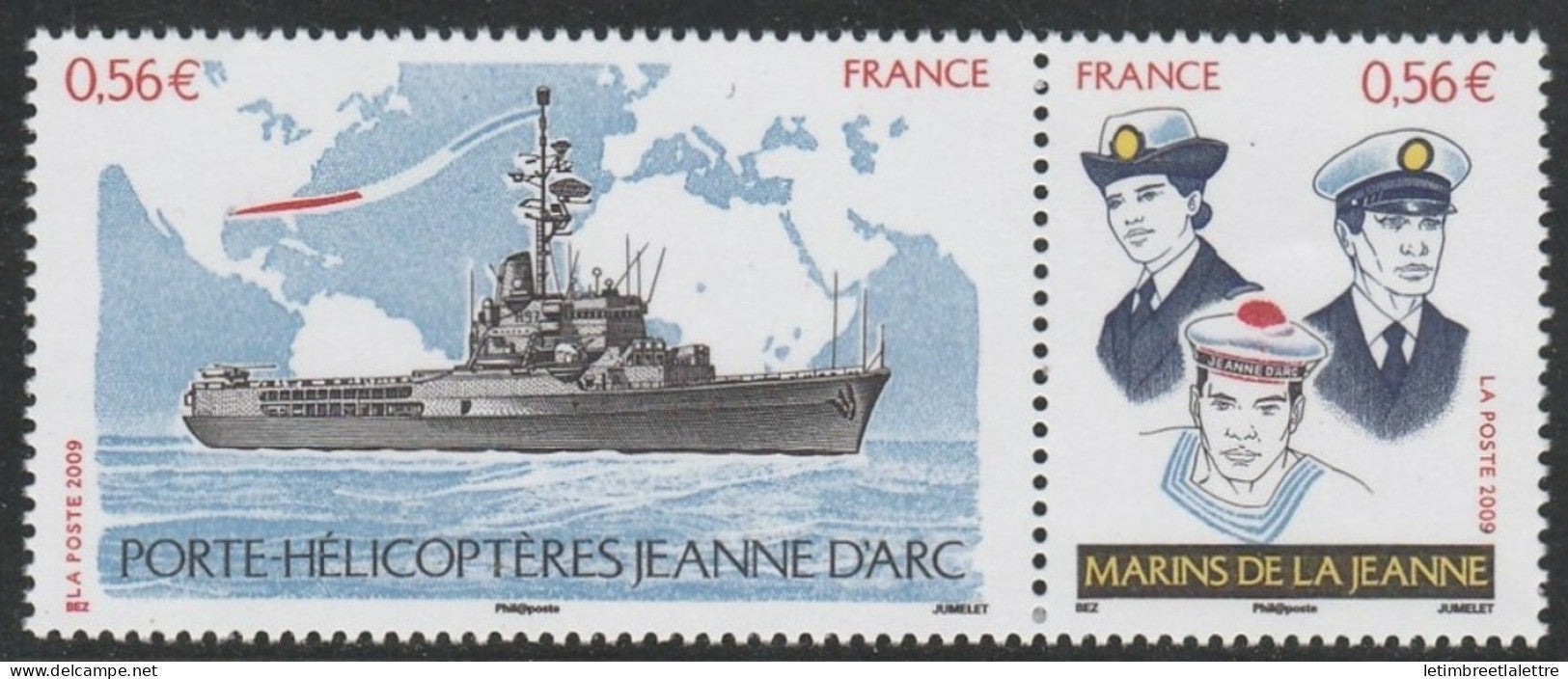 France - YT n° 4423 et 4424 ** - neuf sans charnière - 2009