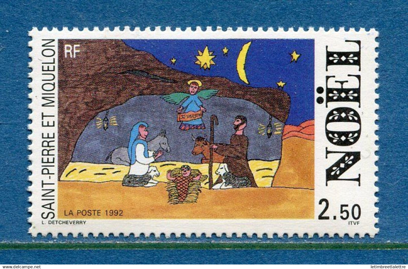 Saint Pierre et Miquelon - YT n° 571 ** - Neuf sans charnière - 1992