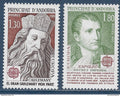 Andorre - YT n° 284 et 285 ** - Neuf sans charnière - 1980