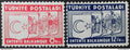Turquie - YT n° 882 et 883 * - Neuf avec charnière - 1937